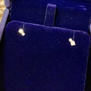 Adina Reyter Dos Amigos 14K Diamond stud earrings